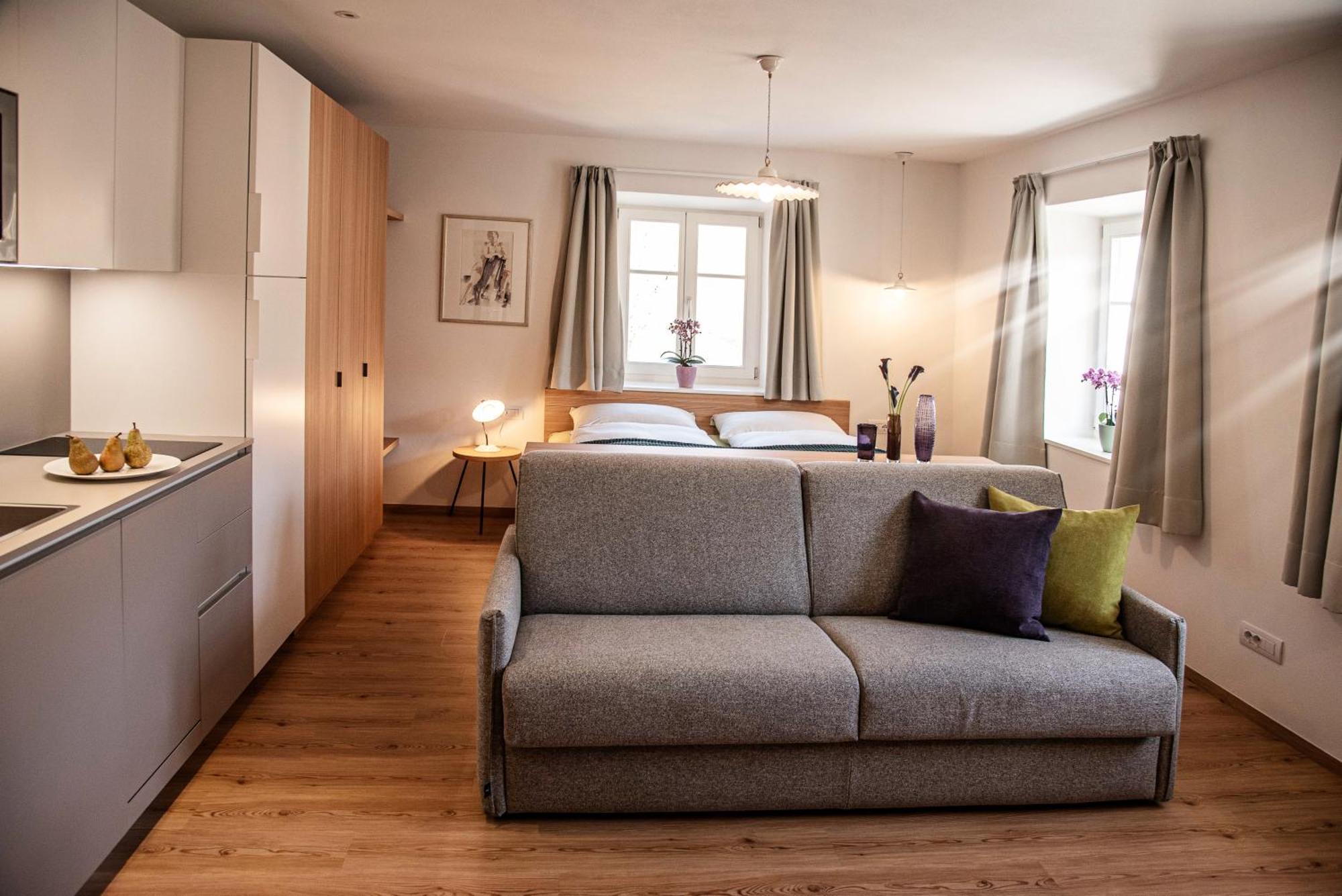 Ferienwohnung Puenlandhof Bruneck Exterior foto